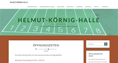 Desktop Screenshot of helmut-koernig-halle.de
